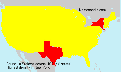 Surname Srokosz in USA
