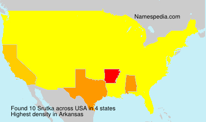 Surname Srutka in USA Surname Srutka in USA