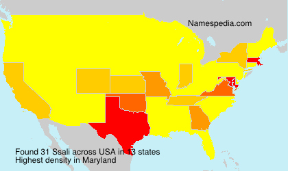 Surname Ssali in USA Surname Ssali in USA