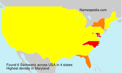 Surname Sschwartz in USA Surname Sschwartz in USA