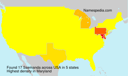 Surname Ssemanda in USA Surname Ssemanda in USA