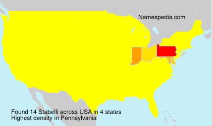 Surname Stabelli in USA Surname Stabelli in USA