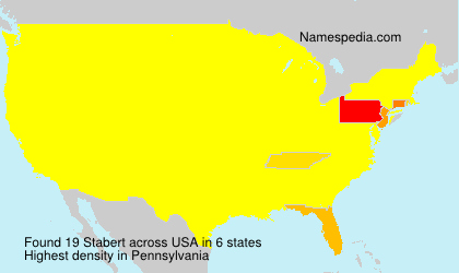 Surname Stabert in USA Surname Stabert in USA