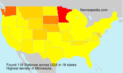 Surname Stabnow in USA Surname Stabnow in USA
