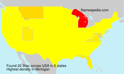 Surname Stac in USA Surname Stac in USA