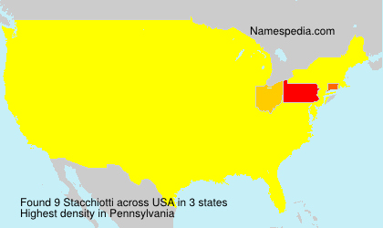 Surname Stacchiotti in USA Surname Stacchiotti in USA