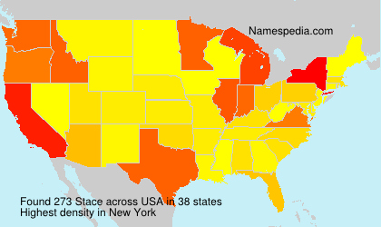 Surname Stace in USA Surname Stace in USA