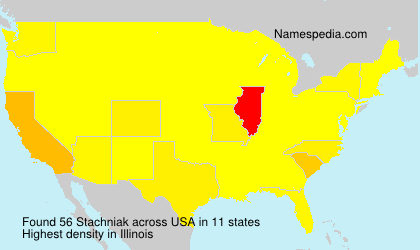Surname Stachniak in USA Surname Stachniak in USA