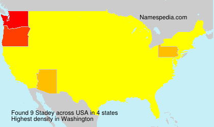 Surname Stadey in USA Surname Stadey in USA