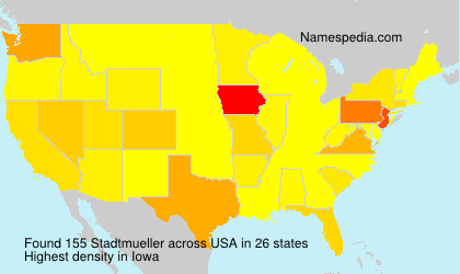 Surname Stadtmueller in USA Surname Stadtmueller in USA