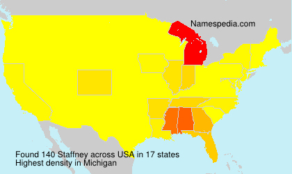 Surname Staffney in USA Surname Staffney in USA