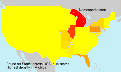 Surname Stafiej in USA Surname Stafiej in USA