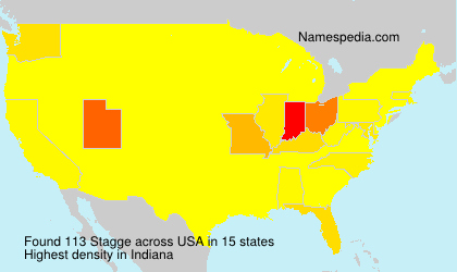 Surname Stagge in USA Surname Stagge in USA