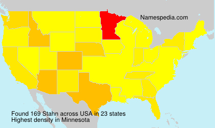 Surname Stahn in USA Surname Stahn in USA