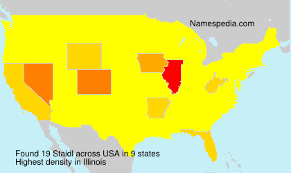 Surname Staidl in USA Surname Staidl in USA