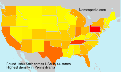 Surname Stair in USA Surname Stair in USA
