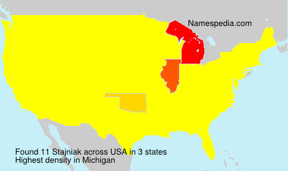 Surname Stajniak in USA Surname Stajniak in USA