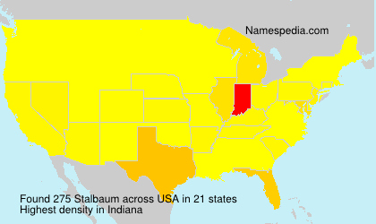 Surname Stalbaum in USA Surname Stalbaum in USA