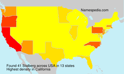 Surname Stalberg in USA Surname Stalberg in USA