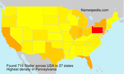 Surname Staller in USA Surname Staller in USA