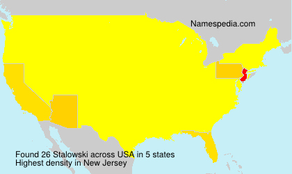 Surname Stalowski in USA Surname Stalowski in USA
