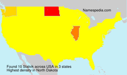 Surname Stalvik in USA Surname Stalvik in USA