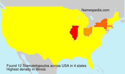 Surname Stamatelopoulos in USA Surname Stamatelopoulos in USA
