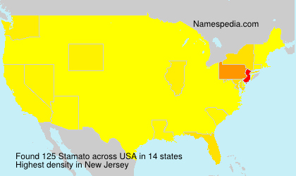 Surname Stamato in USA Surname Stamato in USA