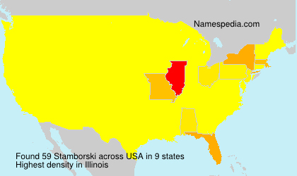 Surname Stamborski in USA Surname Stamborski in USA