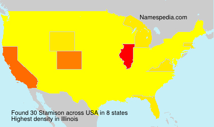 Surname Stamison in USA Surname Stamison in USA