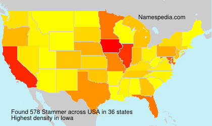 Surname Stammer in USA Surname Stammer in USA