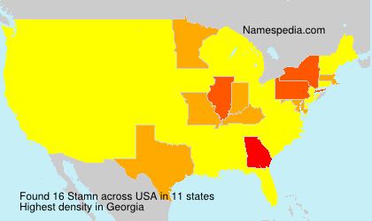 Surname Stamn in USA Surname Stamn in USA