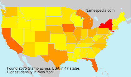 Surname Stamp in USA Surname Stamp in USA