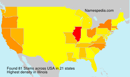 Surname Stams in USA Surname Stams in USA