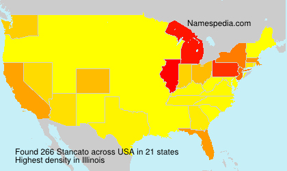 Surname Stancato in USA