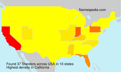 Surname Standers in USA Surname Standers in USA