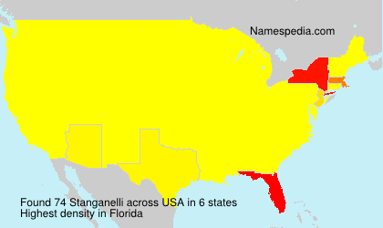 Surname Stanganelli in USA Surname Stanganelli in USA