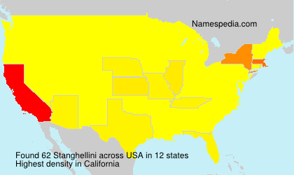 Surname Stanghellini in USA Surname Stanghellini in USA