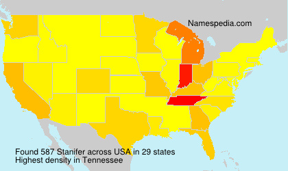 Surname Stanifer in USA Surname Stanifer in USA