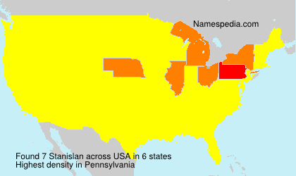 Surname Stanislan in USA Surname Stanislan in USA