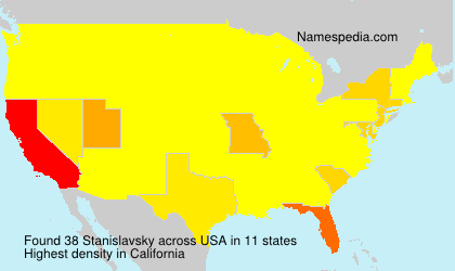 Surname Stanislavsky in USA Surname Stanislavsky in USA