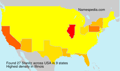 Surname Stanitz in USA Surname Stanitz in USA