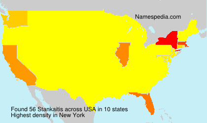 Surname Stankaitis in USA Surname Stankaitis in USA