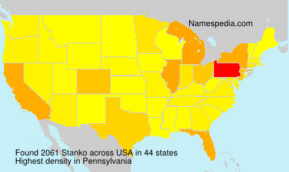Surname Stanko in USA Surname Stanko in USA