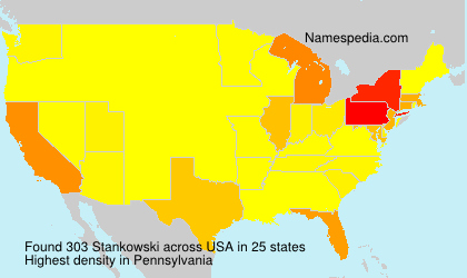 Surname Stankowski in USA Surname Stankowski in USA
