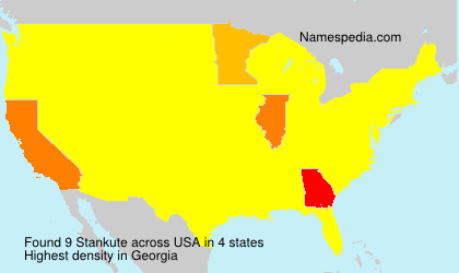 Surname Stankute in USA Surname Stankute in USA