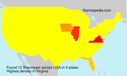 Surname Stanmeyer in USA Surname Stanmeyer in USA