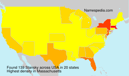 Surname Stansky in USA Surname Stansky in USA