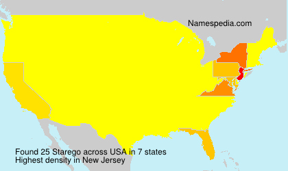 Surname Starego in USA Surname Starego in USA