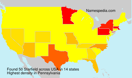 Surname Starfield in USA